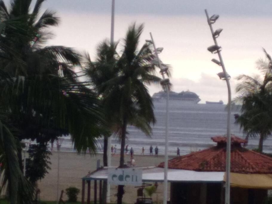 Apartamento Excelente Localizacao O Mar Na Sua Frente Confira São Vicente Exterior foto